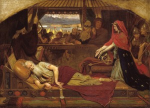 Lear and Cordelia 1849-54 Ford Madox Brown 1821-1893 Purchased with assistance from the Art Fund and subscribers 1916 http://www.tate.org.uk/art/work/N03065